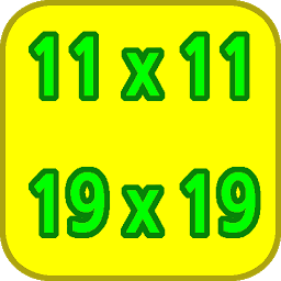 Icon image Multiplication tables(19x19)