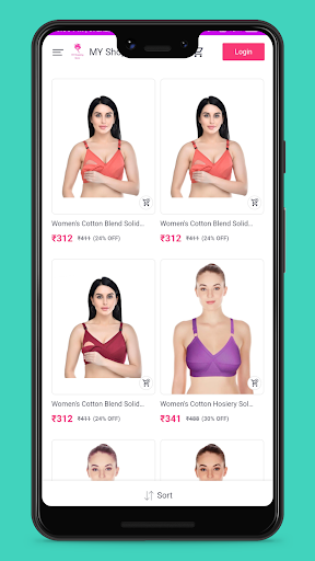 Bra Shopping App