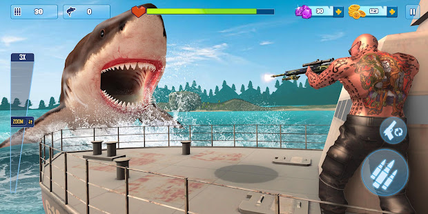 Shark Hunter Survival Shooter apkdebit screenshots 15