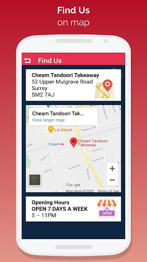 Cheam Tandoori Screen 2