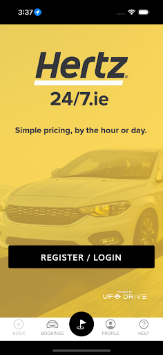 Android application Hertz24/7.ie screenshort