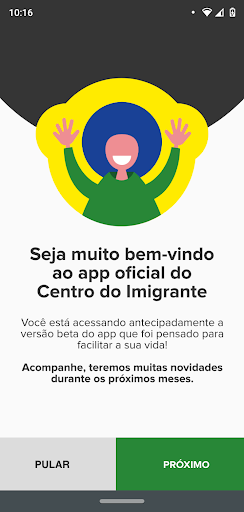 Centro do Imigrante Screen 2