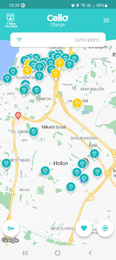 Android application CelloCharge screenshort
