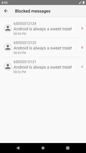 Sms Manager Pro Screen 2