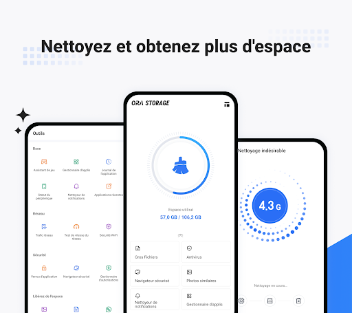 Aperçu de l'application