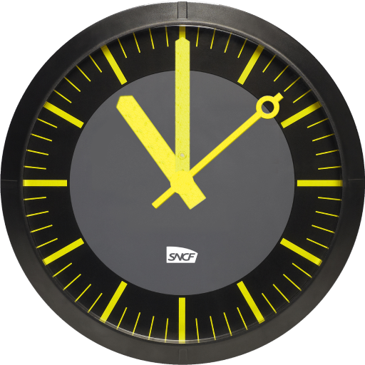 Horloge SNCF logo
