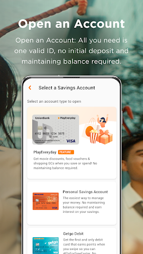 UnionBank Online Screen 2