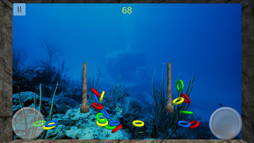 Underwater Torus 3D Screen 3
