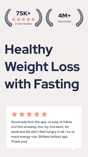 Android application Intermittent Fasting: FastEasy screenshort