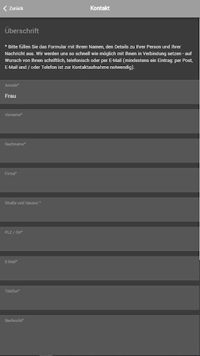Android application Hörzentro screenshort