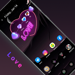 Icon image Love Launcher: lovely launcher