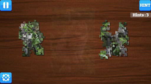 Android application Animal Puzzles: Jigsaw Mosaics screenshort