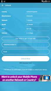Unlock Motorola Mobile SIM