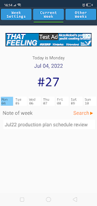 Week Calendar Unknown