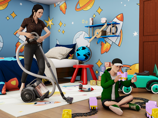 Virtual Mother Family Sim Life