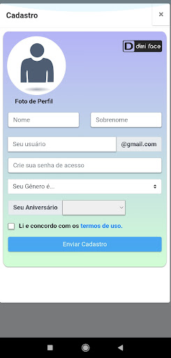 DimiFace - Rede Social Screen 2