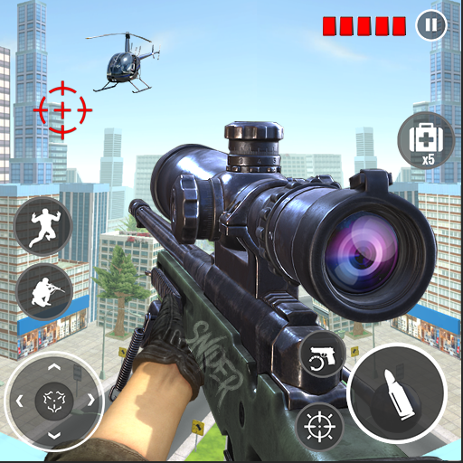 Sniper Gun Attack 3D Shoot War