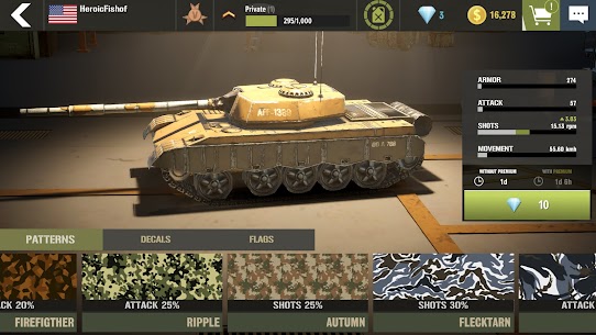 War Machines Tank Army Game MOD APK (Map Hack) 4