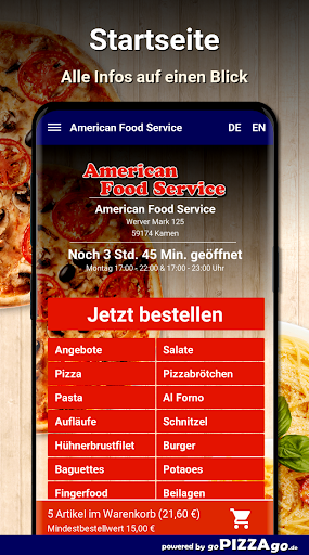 American Food Service Kamen Screen 2