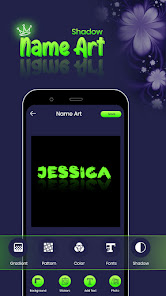 Captura 3 Arte de nombres - Shadow My Na android
