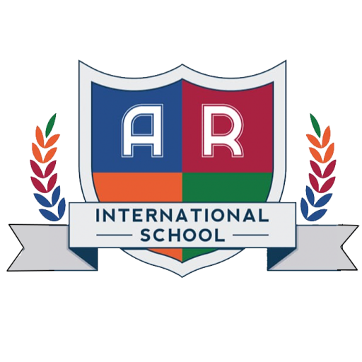A R INTERNATIONAL ACADEMY logo