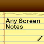 Cover Image of Download Any Screen Notes  APK