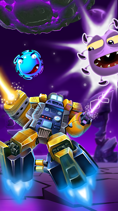 Droid O - Space Shooter Games - Screenshot 1
