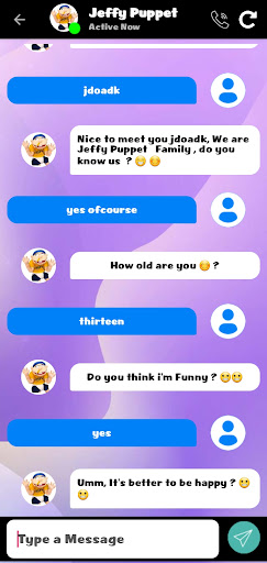 Jeffy Video Call & Chat Screen 2