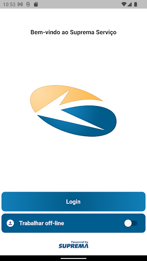 Android application Suprema Serviço screenshort