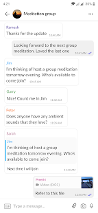 Elyments -Private chat & calls Screenshot