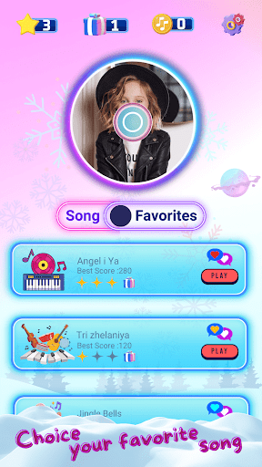 Android application Vika Starikova Piano Game screenshort