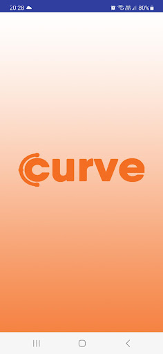 Android application Curve B2B screenshort