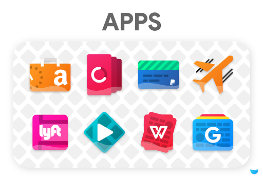 Android application Glaze Icon Pack screenshort