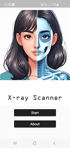 Android application X-ray Scanner screenshort