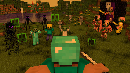 Android application Minecraft: Zombie and Mutant screenshort