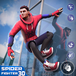 Imagen de ícono de juego de lucha de arañas en 3D