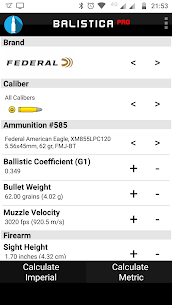 Balistica Pro – Firearms & Airguns For Android 2