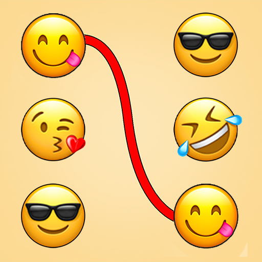 Emoji Puzzle Matching Game Logo