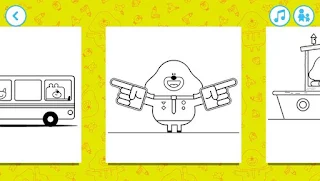 Hey Duggee Coloring - Screenshot 1