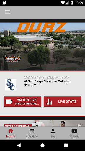 Android application OUAZ Athletics screenshort