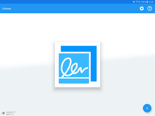 Android application SiavSmartSign screenshort