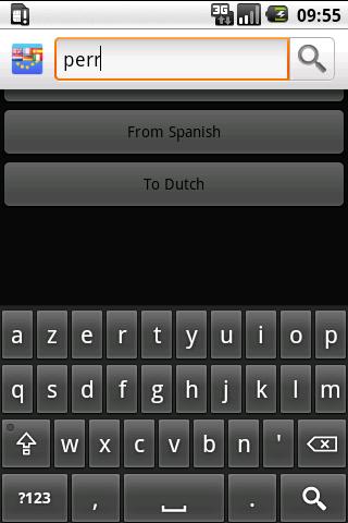 Euro Dictionary Screen 3