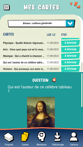 Android application FlashCards by Ikigai screenshort