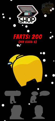 Android application Amogus Impostor fart clicker screenshort