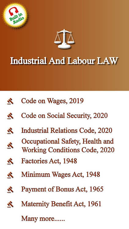 Industrial And Labour Laws - 4.37 - (Android)