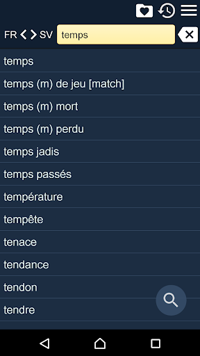 Aperçu de l'application