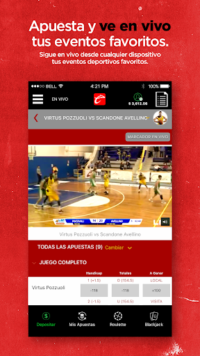 Caliente Deportes Rápida Screen 3
