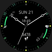 Minimal Black v18 Watch Face