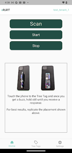 ePlant Tree Tag Manager Screen 2