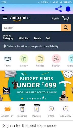 All Shopping Apps In One App Screen 3